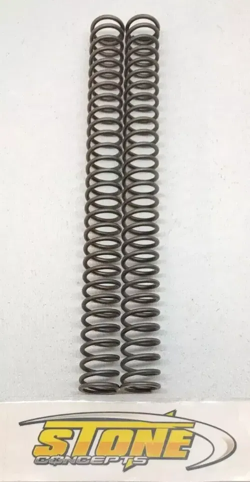 Front Fork Springs Set 18.13" 460mm Long 43mm Outer Diameter 4.0 N .41 KG 23 LBS