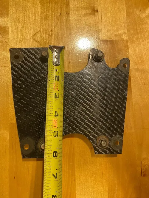 Can-Am DS450 Efi Ecu Computer Controller ECM CDI CARBON FIBER MOUNT PLATE
