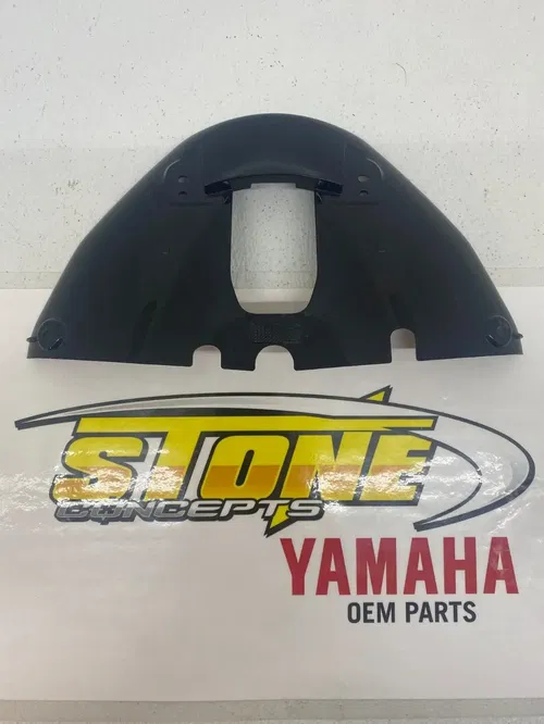 2024 22-24 Yamaha YZF-R7 YZFR7 FRONT PLATE PLASTIC BLACK FAIRING COWL BEB-28361