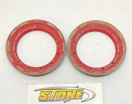 Douglas 8" DWT Rear Wheel Beadlock Rings Alumilite Ring Set YFZ TRX 450R LTR450