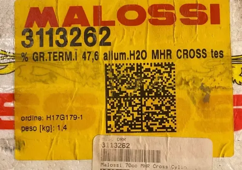 MALOSSI 3113262 70CC CROSS CYLINDER KIT DRR ATV MINI QUAD D.R.R. 50 70