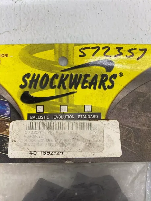 OUTERWEARS SHOCKWEAR PAIR FRONT & REAR SHOCK COVERS YAMAHA RAPTOR 50 CAN AM DS90