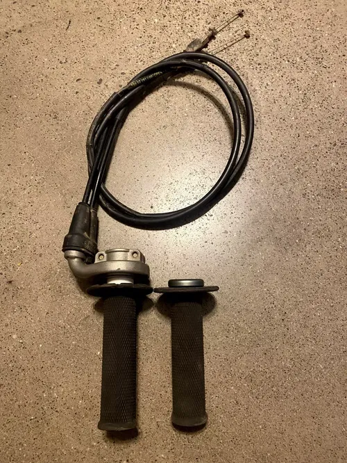 OEM KTM 250 SX-F TWIST THROTTLE HANDLE GRIP CABLE WIRE 350 450 500 EXC SXF XCF