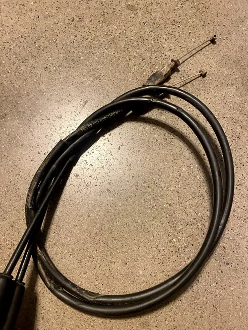 OEM KTM 250 SX-F TWIST THROTTLE HANDLE GRIP CABLE WIRE 350 450 500 EXC SXF XCF