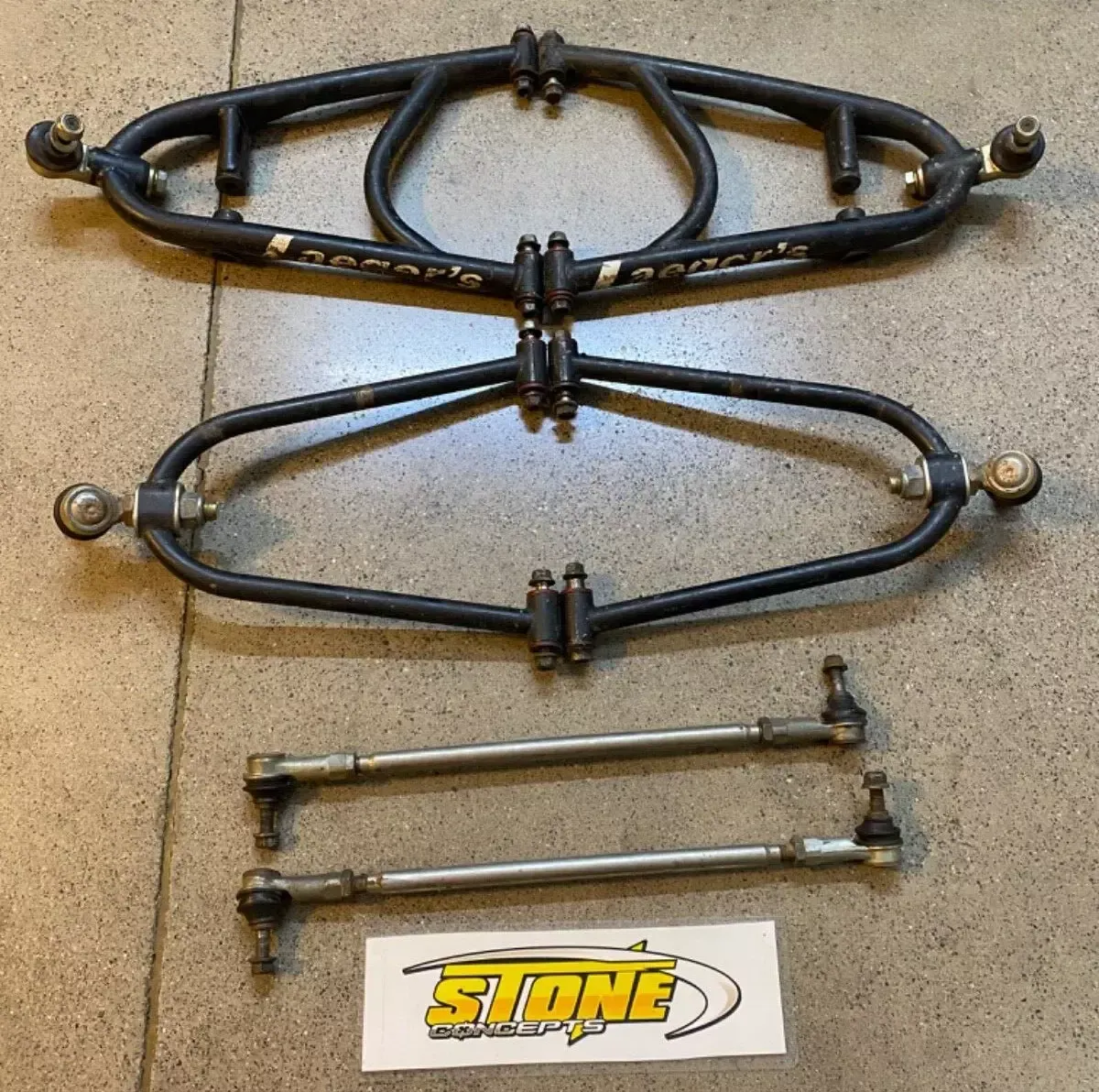 LAEGER RACING XC GNCC HONDA TRX450R A-ARMS TRX 450R 450ER TRX450ER TIE RODS