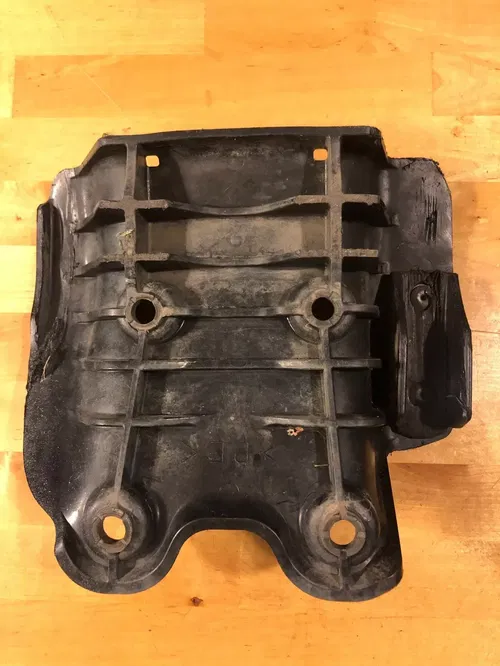 OEM Yamaha 2009-2025 YFZ450R YFZ450X Rear Swingarm Skid Plate Guard w/ Bolts