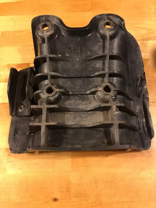 OEM Yamaha 2009-2025 YFZ450R YFZ450X Rear Swingarm Skid Plate Guard w/ Bolts