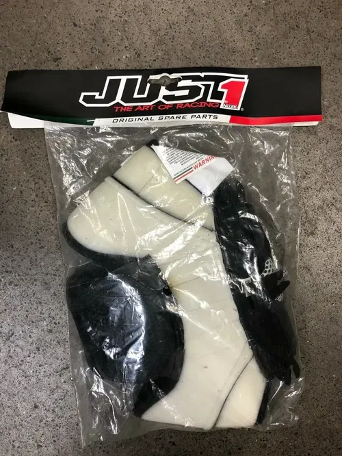 JUST1 J32 HELMET TOP CAP LINER LINING INTERNAL CENTRAL PAD PADDING 2XL XXL