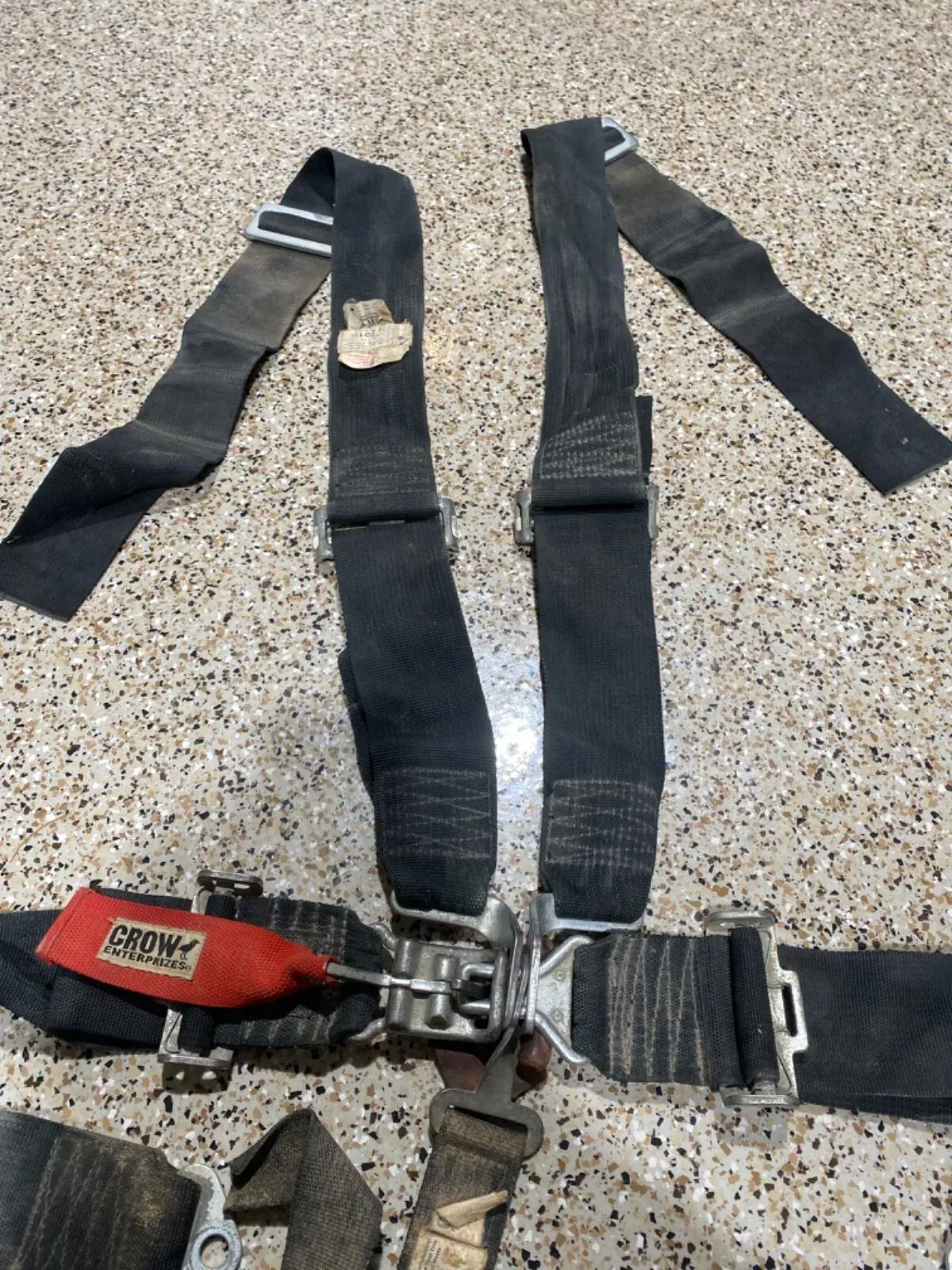 CAN-AM MAVERICK XDS TURBO CROW ENT. 5 POINT HARNESS 3" PADDED SEAT BELT UTV JEEP