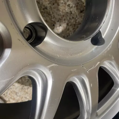 Raceline Alpha Beadlock 17" Wheels Silver (+25mm) Can-Am Maverick X3 Wheel Set