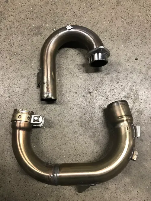 YAMAHA OEM EXHAUST HEADER HEAD MID PIPE WR250F 17 18 19 YZ250F WR YZ 250F