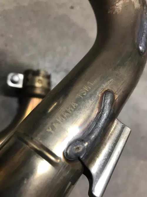 YAMAHA OEM EXHAUST HEADER HEAD MID PIPE WR250F 17 18 19 YZ250F WR YZ 250F