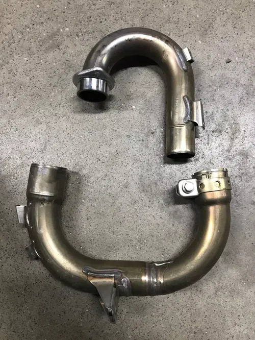 YAMAHA OEM EXHAUST HEADER HEAD MID PIPE WR250F 17 18 19 YZ250F WR YZ 250F
