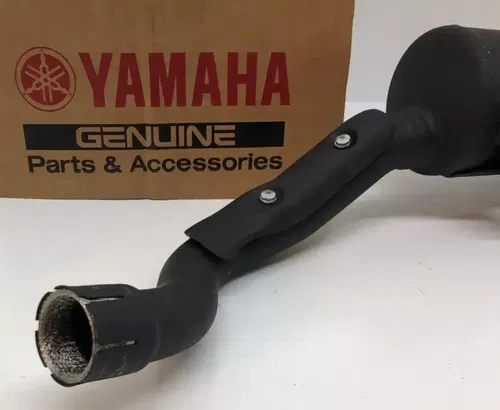 YAMAHA YFZ450R YFZ450X 2009-2025 EXHAUST PIPE MUFFLER STOCK PIPE NEW! SILENCER