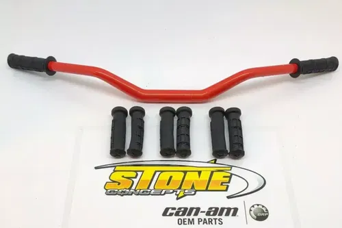 Can-Am BRP OEM Orange Aluminum Handle Bar Tapered Renegade Outlander 1 1/8" FAT