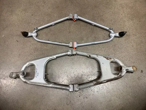 OEM HONDA 2004 2005 TRX450R A-ARMS UPPER-LOWER 04 05 TRX 450R ARMS BARE READ