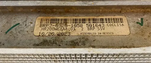 Used Can-Am Maverick R Base 2024 2025 Front Radiator 709201058 Max