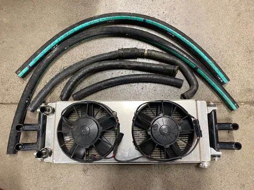 PWR CAN AM MAVERICK X3 1000 RADIATOR AFTERMARKET REAR RACE RELOCATION