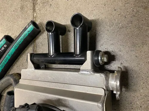 PWR CAN AM MAVERICK X3 1000 RADIATOR AFTERMARKET REAR RACE RELOCATION