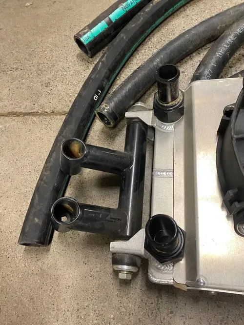 PWR CAN AM MAVERICK X3 1000 RADIATOR AFTERMARKET REAR RACE RELOCATION