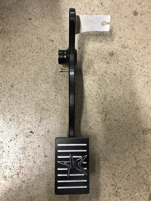 BLINGSTAR BILLET GAS PEDAL BRAKE SET YAMAHA RHINO 450 660 700 ALL YEARS