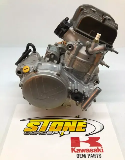 OEM KAWASAKI 21 KX450 2023 KX450X COMPLETE MOTOR ENGINE 10 HOURS ON TOP END
