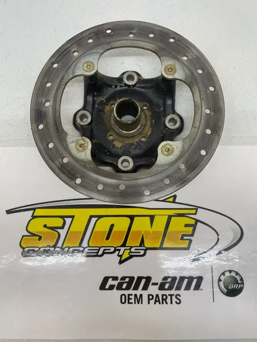 OEM 17-25 Can-Am Maverick X3 Front Rear Wheel Hub & Rear Rotor Disc 705502122 C