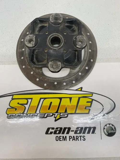 OEM 17-25 Can-Am Maverick X3 Front Rear Wheel Hub & Rear Rotor Disc 705502122 C