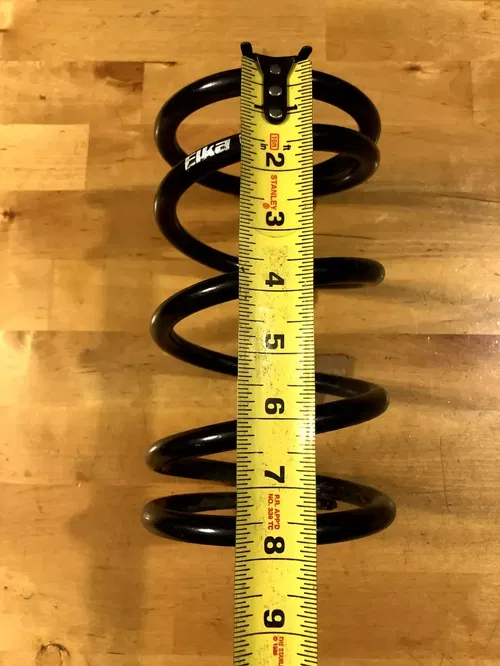 ELKA SHOCK SPRING 8" L 3.75" ID 252 LBS POLARIS RZR YXZ X3 1000 MAVERICK YAMAHA
