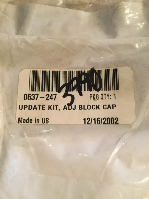 ARCTIC CAT OEM SNOWMOBILE Steering Adjusting Block Cap Update Kit 0637-247