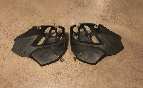 YAMAHA YFZ450R YFZ450X HEEL FOOT GUARDS 2009 2010 2011 2012 2013 YFZ 450R 450X