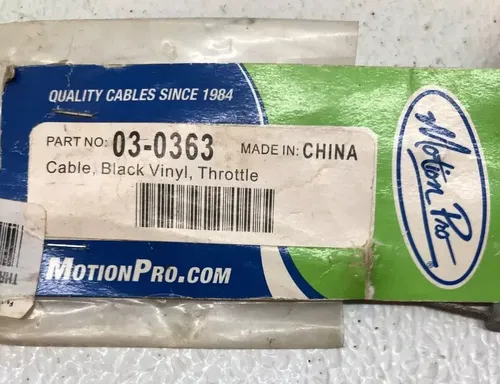 New Motion Pro Throttle Cables for Offroad Pull Throttle +4 03-0363