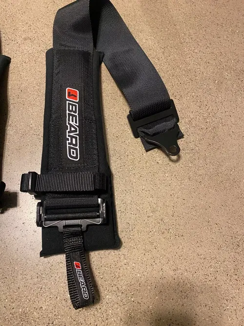 CAN-AM MAVERICK BEARD 4 POINT HARNESS 3" PADDED SEAT BELT UTV JEEP