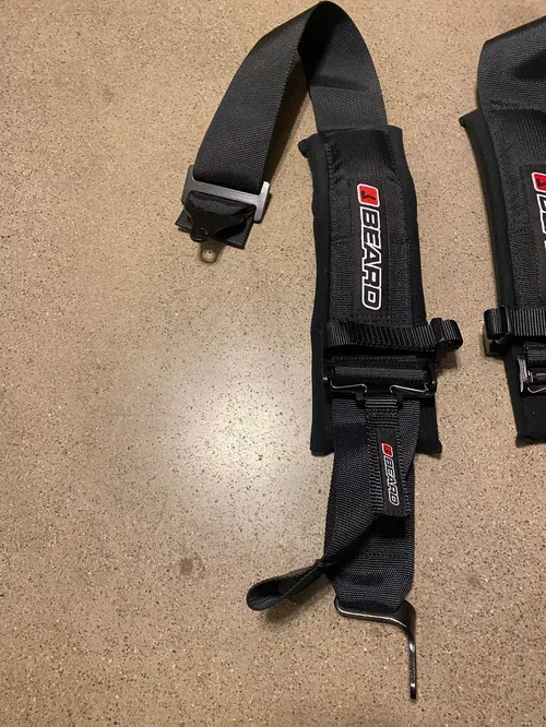 CAN-AM MAVERICK BEARD 4 POINT HARNESS 3" PADDED SEAT BELT UTV JEEP