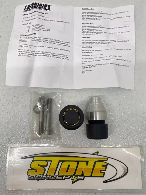 HARRIS Frame Slider Crash Protector Honda CBR 954 CBR954 RR 2001-2002 03
