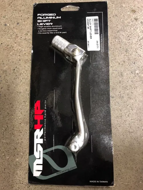 MSR ALUMINUM  FOLDING TIP GEAR SHIFT LEVER SHIFTER KAWASAKI KX450F KX 450F
