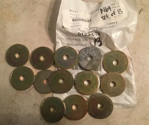 ARCTIC CAT OEM Flat Washer 21/64x1-1/2x SET OF 13 ZR500 ZR600 EFI 0123-019
