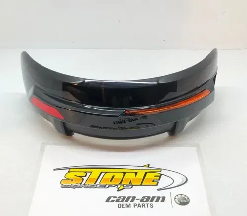 OEM 2019-2024 Can-Am Spyder F3 SE6 Black Front Left Fender Fairing 705013327