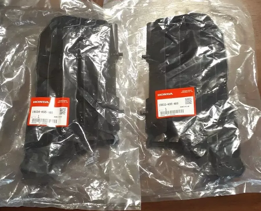 2020 2021 HONDA CRF250R CRF 250R RADIATOR GUARDS SHROUD FINS LEFT RIGHT 250RX