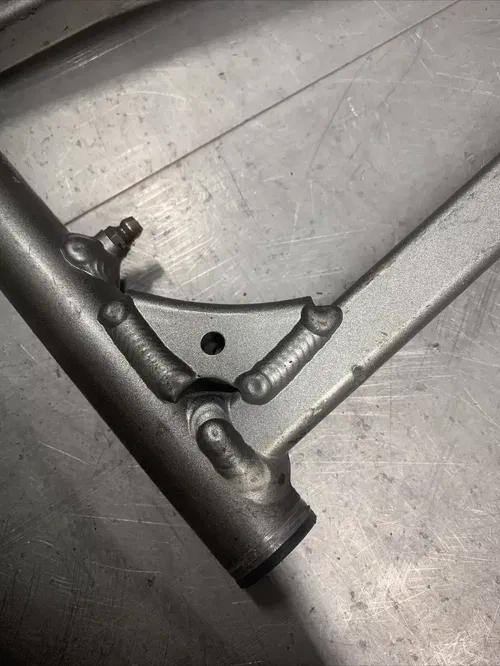 Yamaha Raptor 700 YFZ450 YFZ 450 LEFT UPPER A ARM OEM 2004 2013 SILVER