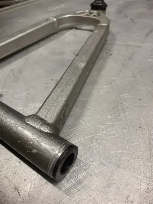 Yamaha Raptor 700 YFZ450 YFZ 450 LEFT UPPER A ARM OEM 2004 2013 SILVER