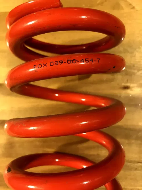 FOX SHOCK SPRING 16" L 3" ID 230 LBS POLARIS RZR YXZ X3 1000 CAN-AM MAVERICK