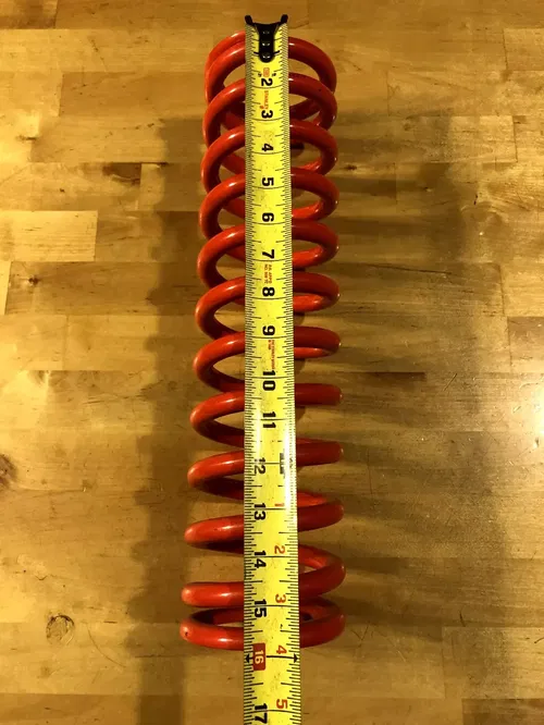 FOX SHOCK SPRING 16" L 3" ID 230 LBS POLARIS RZR YXZ X3 1000 CAN-AM MAVERICK