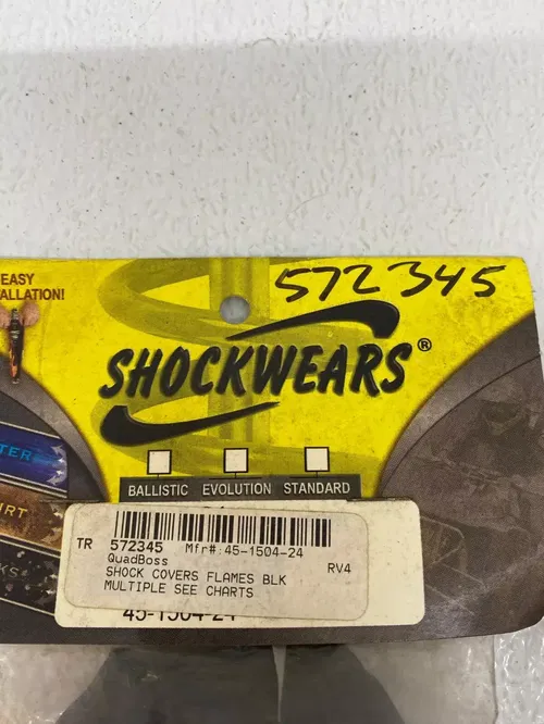 OUTERWEARS SHOCKWEAR PAIR FRONT & REAR SHOCK COVERS SUZUKI LT-80 LT80 QUADSPORT