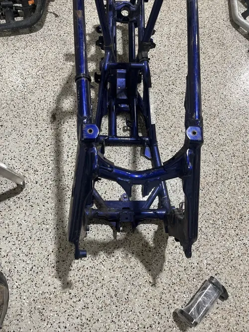 2006-2009 QUADRACER LTR450 Blue LTR 450 MAIN FRAME CHASSIS In Pa