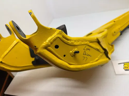 Can-Am 77" Maverick R Base 24 25 Trailing Arm Left Driver Side Yellow 2024 2025
