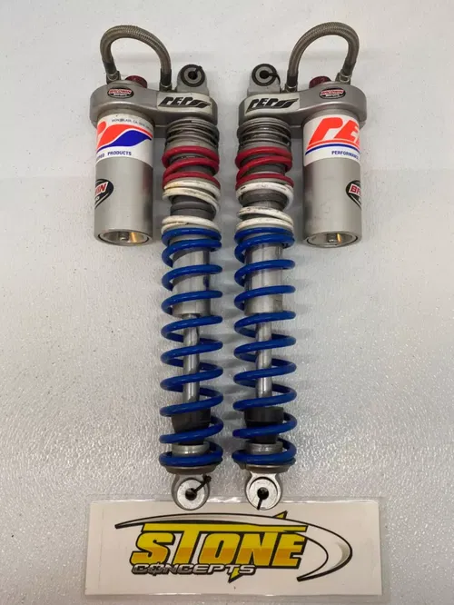 PEP 8 CLICK FRONT SHOCKS SUSPENSION JB MINI RACE QUAD ATV MX SHOCK SET
