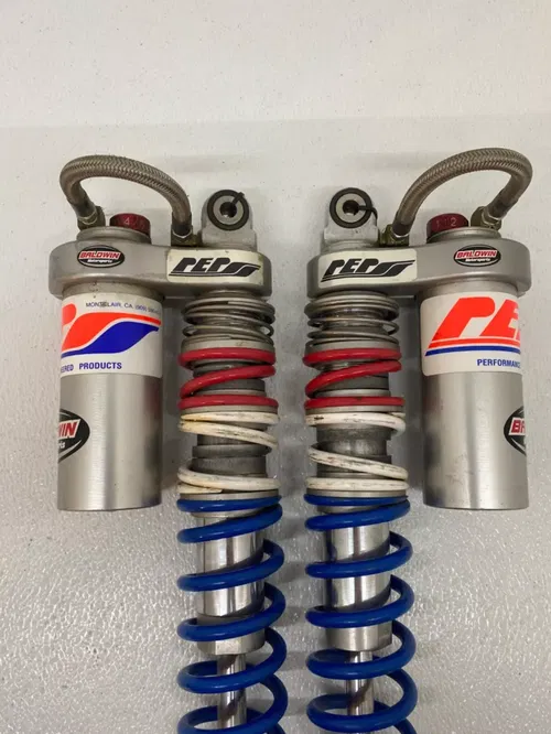 PEP 8 CLICK FRONT SHOCKS SUSPENSION JB MINI RACE QUAD ATV MX SHOCK SET