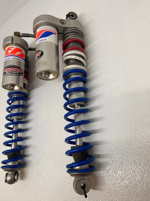 PEP 8 CLICK FRONT SHOCKS SUSPENSION JB MINI RACE QUAD ATV MX SHOCK SET