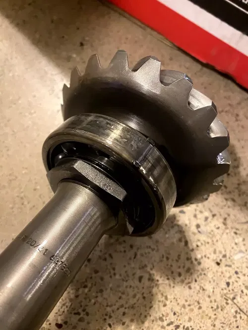 18 CAN-AM MAVERICK X3 TURBO R MAX TRANSMISSION PINION DRIVE SHAFT BEVEL GEAR SET